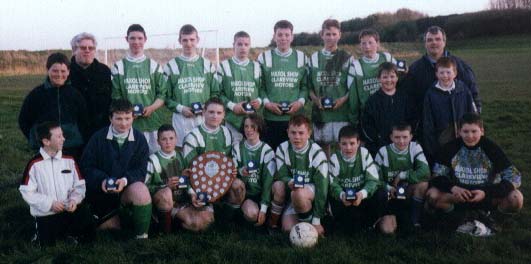 Coonagh Under 14's winning team